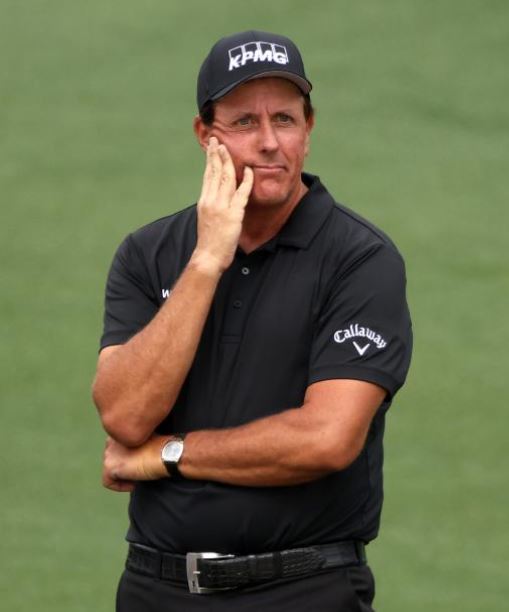 phil mickelson golf icon